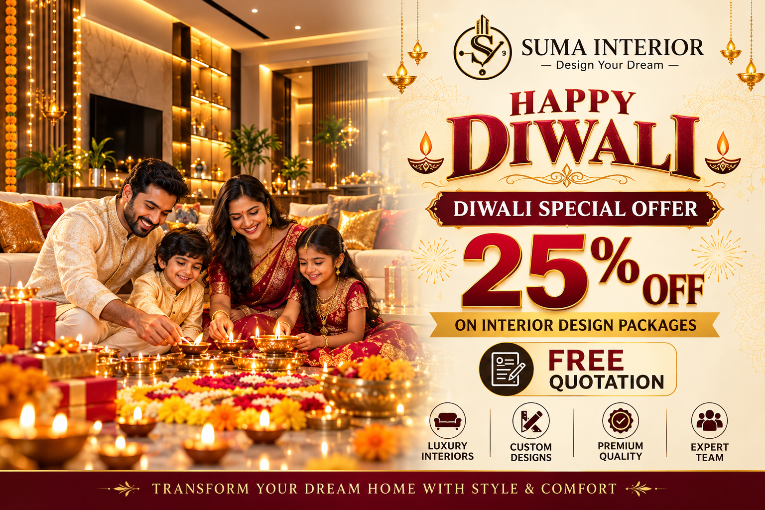 Suma Interior Diwali Special Offer